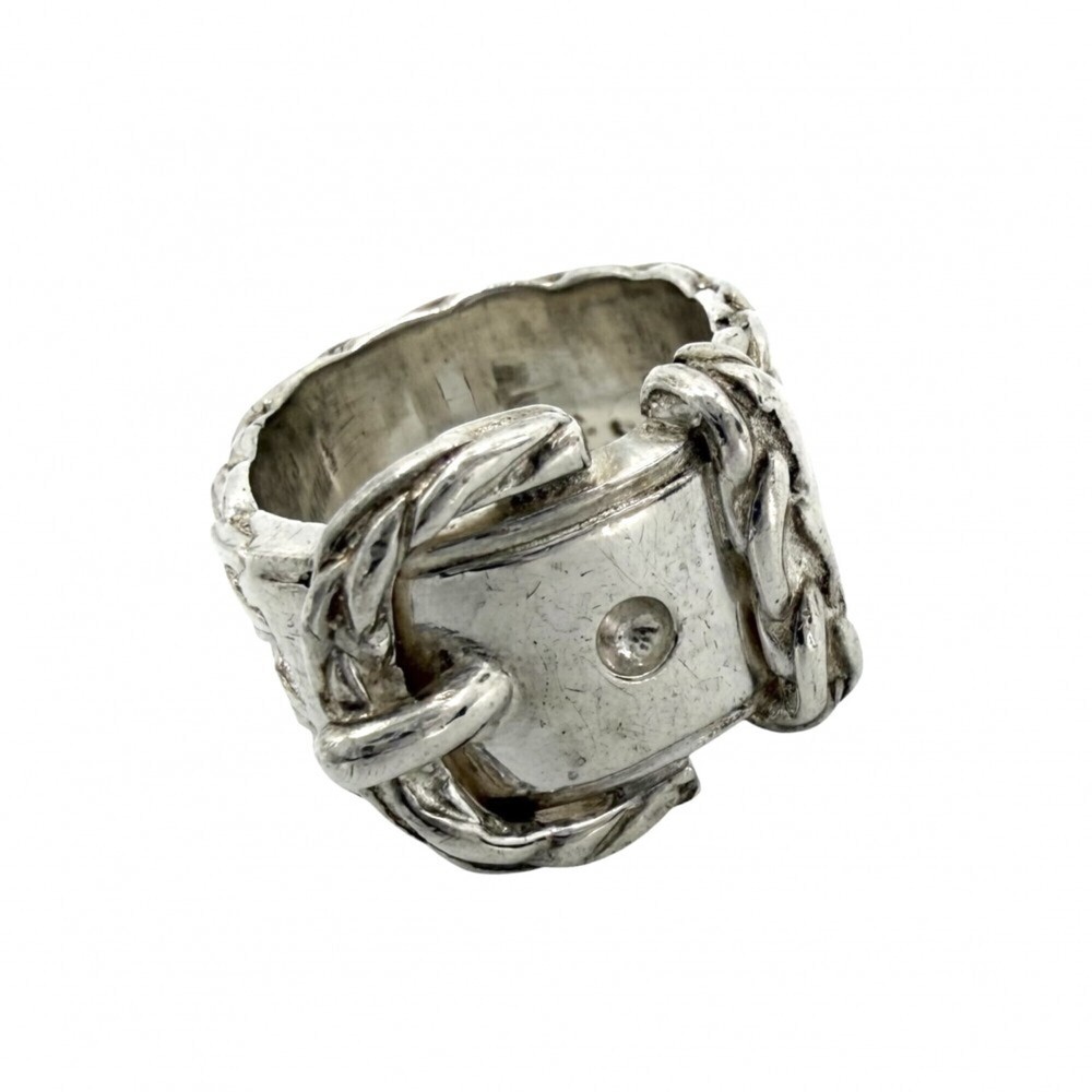 HERMES Vintage Silver Ring